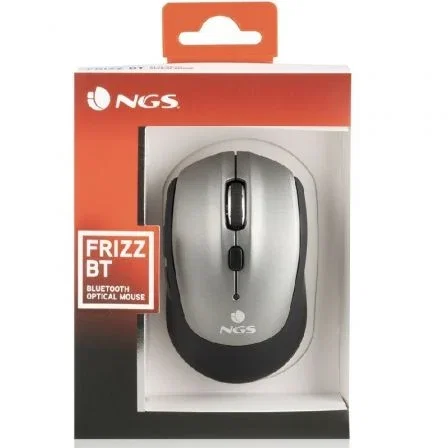 Ngs Ratón Inalámbrico Bluetooth Frizzbt Hasta 1600 DPI Gris Ngs Ratón Inalámbrico Bluetooth Frizzbt Hasta 1600 DPI Gris